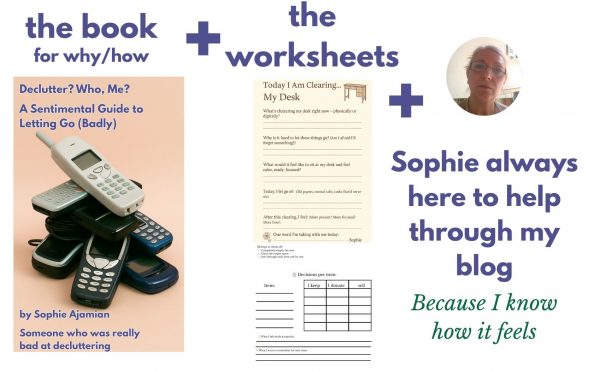 DECLUTTERING WORKSHEET SESSION OF THE DAY 🏠 Area / room to declutter:------------------------------ 🎯 Goal of this session: ---------------------------------------------- (Empty a drawer, sort out a piece of furniture, declutter a corner) ▢ 10 min ▢ 20 min ▢ 30 min ▢ Other: __________ ✅ Steps to check off: ▢ Completely empty the area ▢ Clean the empty space ▢ Sort through each item one by one 📋 Decisions per item: Item: I keep I donate sell 💡 What I felt while doing this: 🌱 What I want to remember for next time: ✨ Small motivation: Every small step counts. You lighten your space, you lighten your mind.